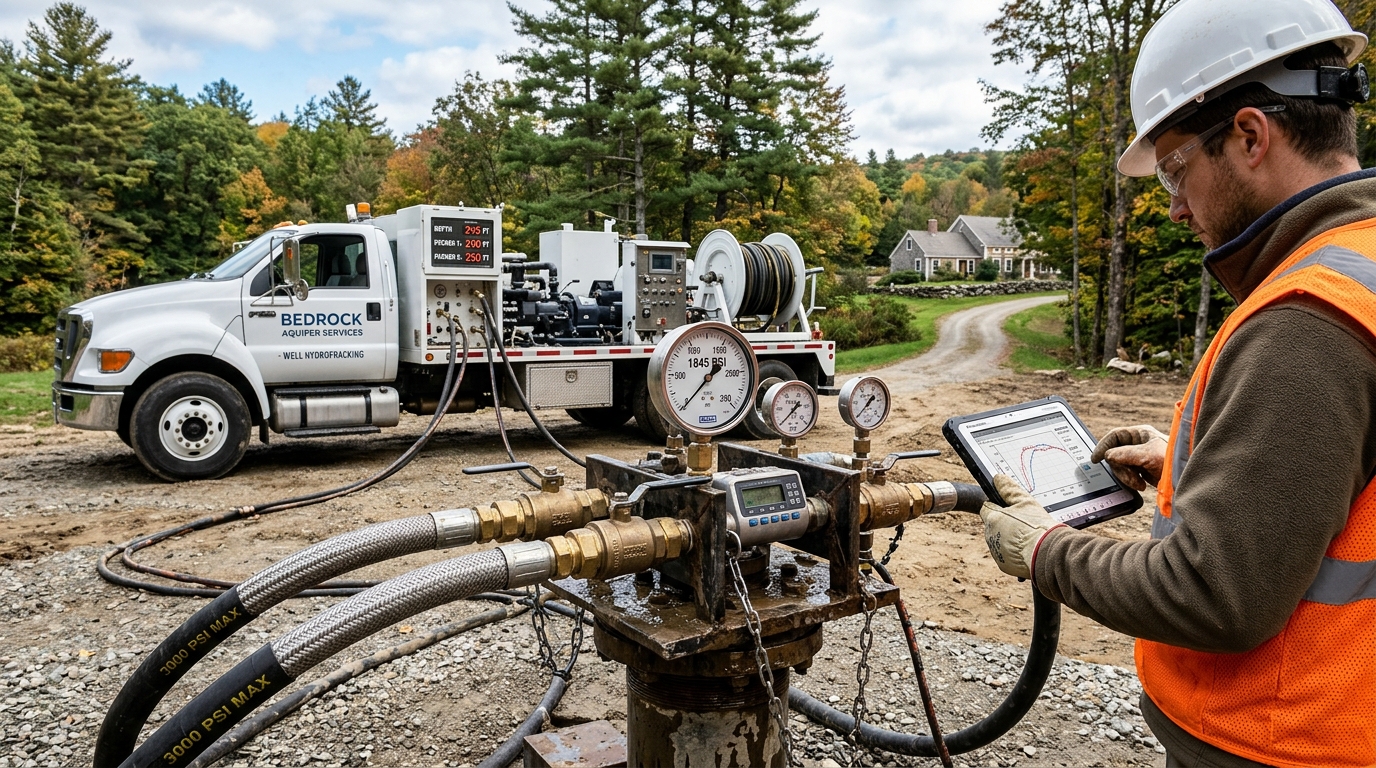Zone-Isolation Hydrofracturing Unit & Pressure Telemetry