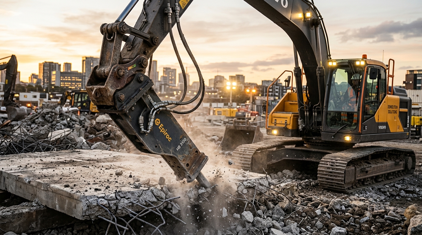 Enterprising Europa, Inc. / Socomec (eei-socomec.com): Exclusive North American Importer for Socomec Hydraulic Breakers, Monoblock Hammers & Demolition Attachments
